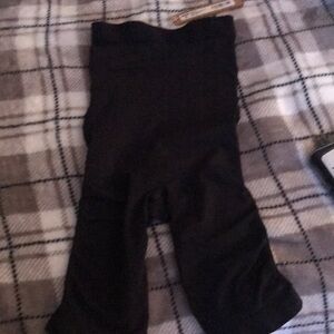 SKIMS Black High-Waist Shaping Shorts